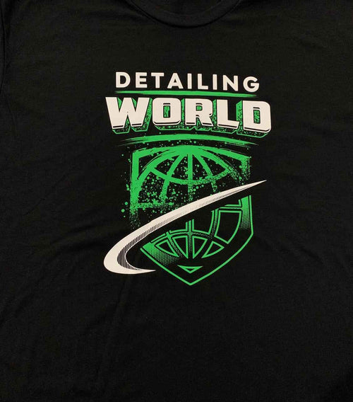 Detailing World T-Shirt New, Black Action