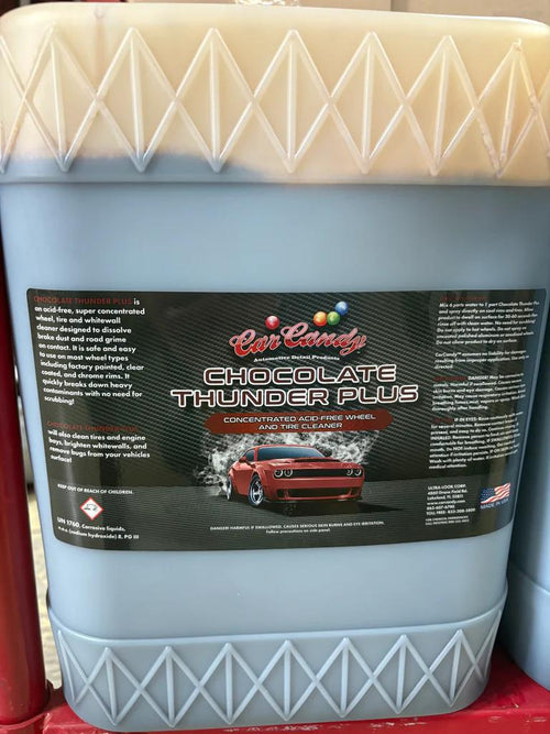 Car Candy Chocolate Thunder Plus - Super Concentrated Acid Free Wheel Cleaner Action