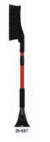 Extendable Snow Brush with Ice Scraper 32"-42" - Detailing World ATL