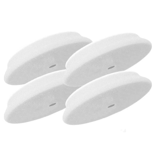 RUPES 4 Pack 70mm ultra fine polishing pads for paint correction, defect removal, and achieving a high-gloss automotive finish. Part number 9DA70S
