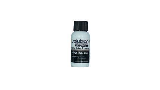 Solution Finish Trim Restorer Black - Detailing World ATL